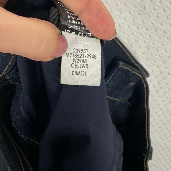 PAIGE Normandie “Cellar” XLong Dark Blue Luxury Jeans Mens 31 x 37 NWOT Straight - Picture 5 of 8